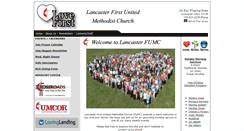 Desktop Screenshot of lancasterfumc.org